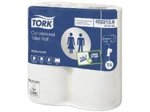 Toiletpapir Tork Advanced T4 47,5m 2-lag FSC hvid,7 pk x 6 rl/krt