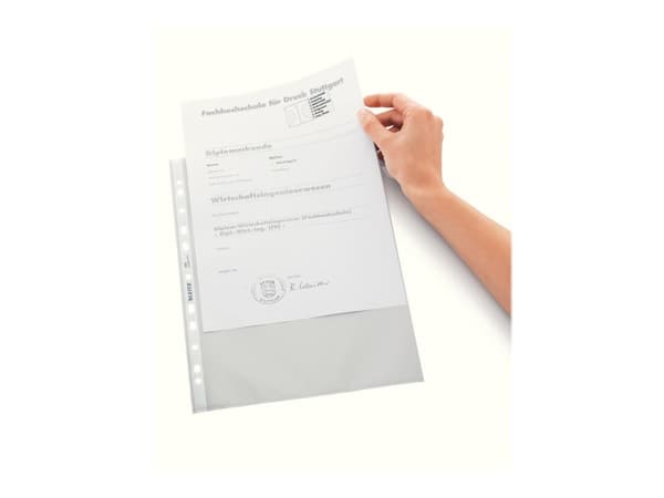 Leitz - Arkbeskytter - for A4 (210 x 297 mm) - gjennomsiktig - for P/N: 42020001, 42020035, 42020095