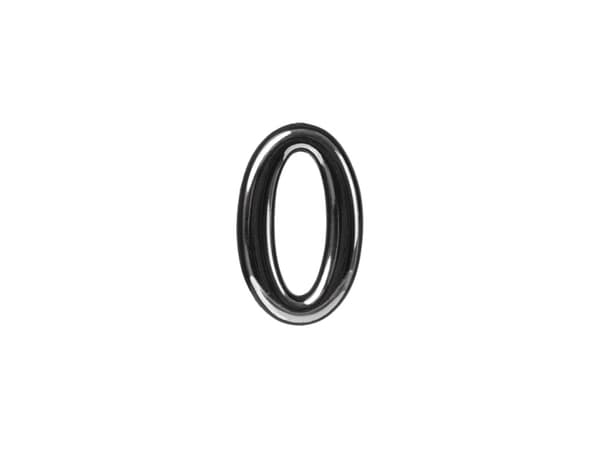 Okko Door Numbercr 0 Plastm