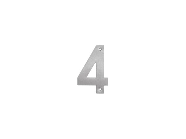 Haushalt House Number Stainless Steel Ss-4 145Mm