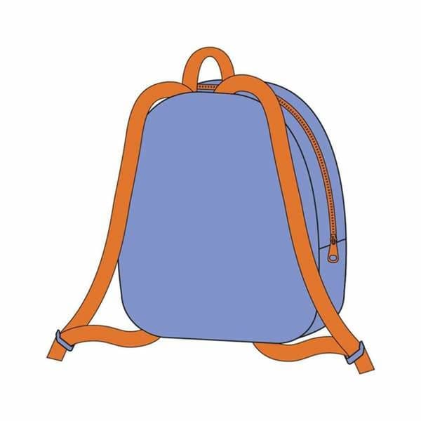 School Bag Bluey Blue 18 x 22 x 4 cm