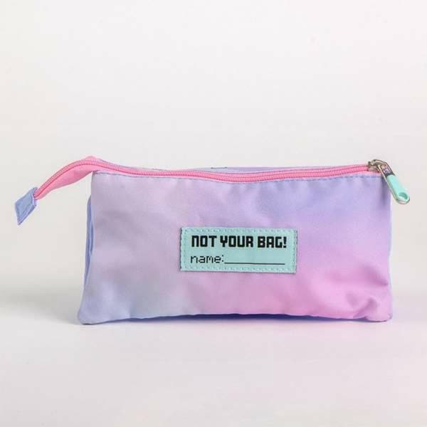 Holdall Stitch Lilac 2,2 x 1,1 x 22,5 cm