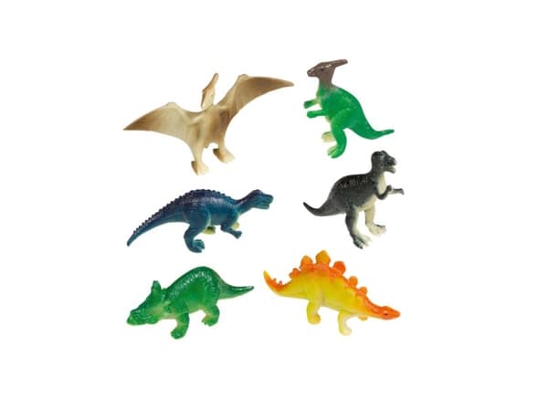 Dinosauriefigurer, 8 st