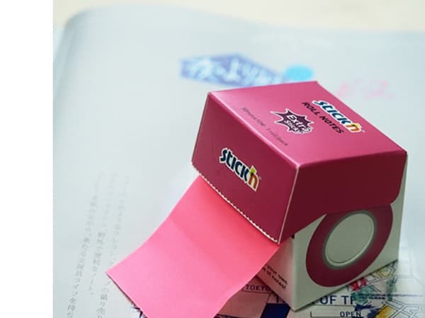Note Roll Extra Sticky FSC 50mmx10m Neon Pink