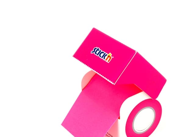 Note Roll Extra Sticky FSC 50mmx10m Neon Pink
