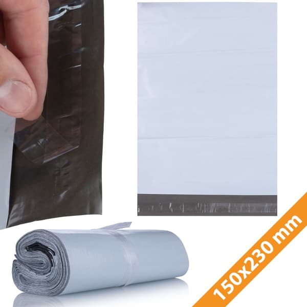 Rosfix Hvide folieposer 150 x 230 mm 100 stk.