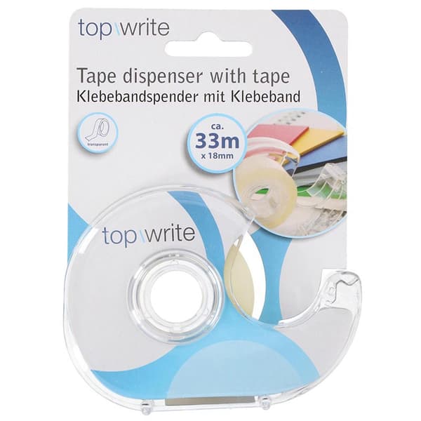 Topwrite - Sæt med dispenser + klæbende tape