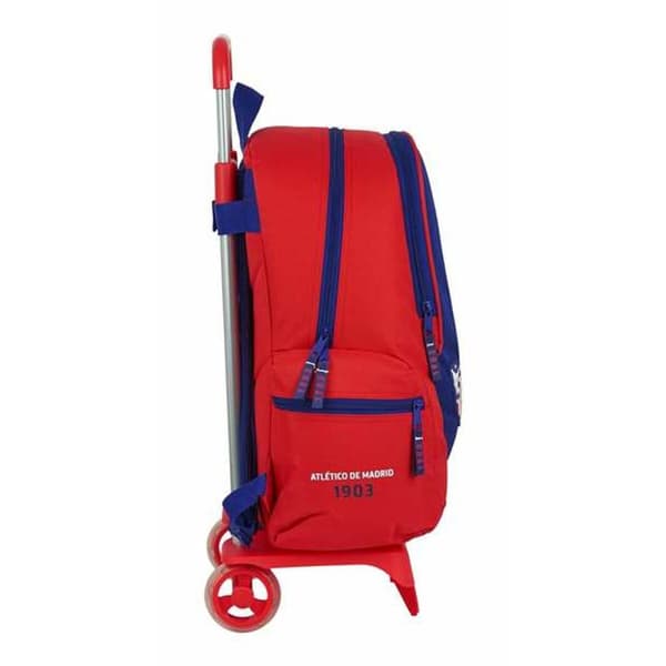 School Rucksack with Wheels Atlético Madrid