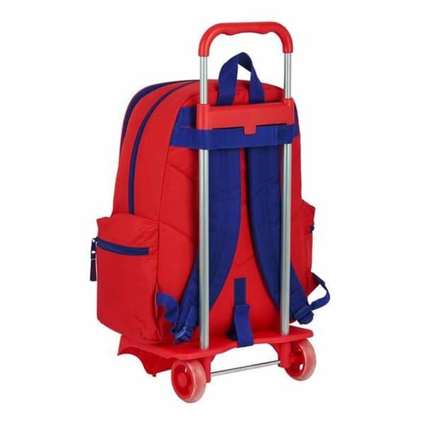 School Rucksack with Wheels Atlético Madrid