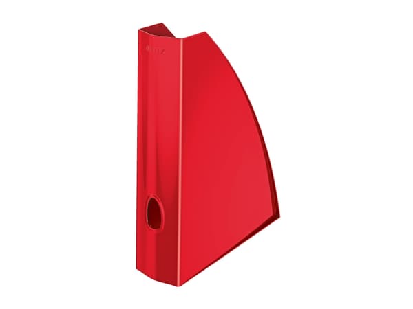 Leitz WOW, Polystyrene, Red, Portrait, 75 mm, 312 mm, 258 mm