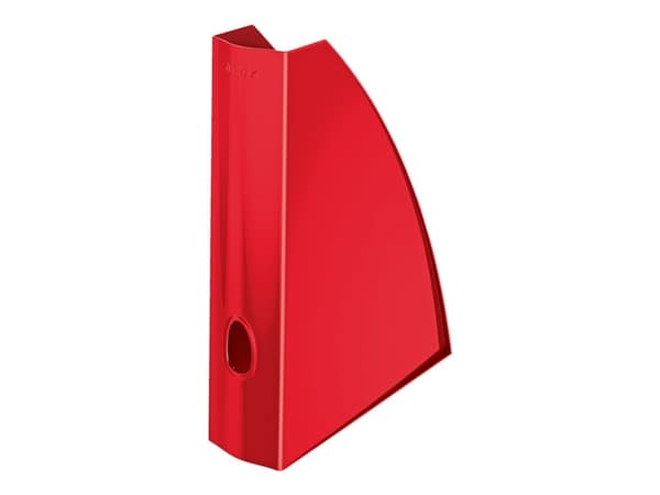 Leitz WOW, Polystyrene, Red, Portrait, 75 mm, 312 mm, 258 mm
