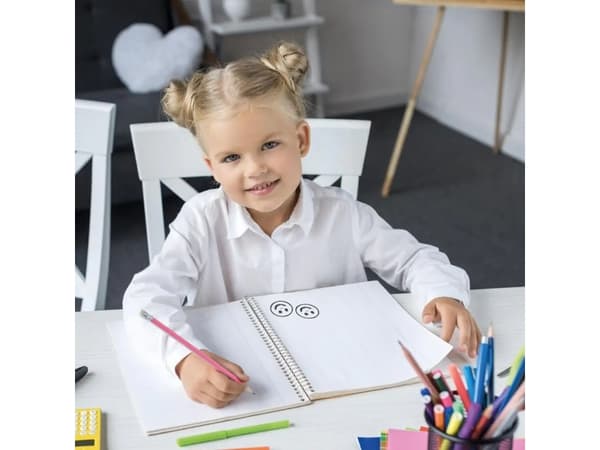 Colop Little NIO Lehrer, Cylinder, Hvit, Papir, Barn og voksne