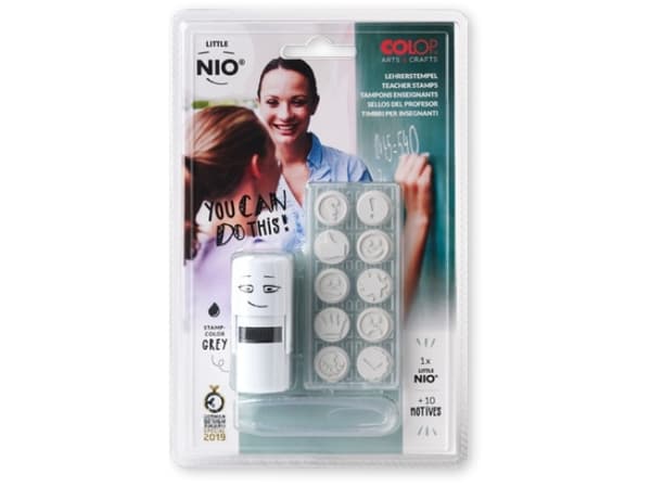 Colop Little NIO Lehrer, Cylinder, Hvit, Papir, Barn og voksne