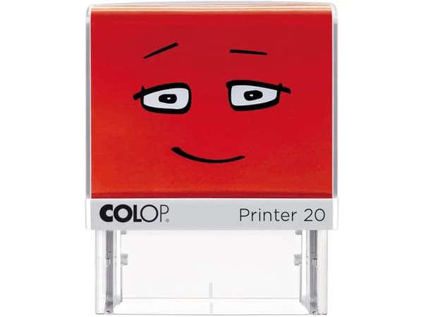 Colop 164837, Self-Inking, Message stamp, 38 x 14 mm, Red, 1 pc(s), REACH