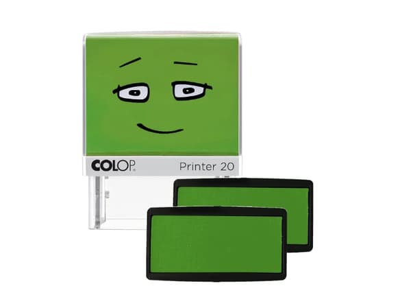 Colop 164859, Stamp pad, Green, 2 pc(s), REACH