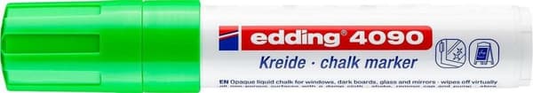 edding-4090 kritamarkör / fönstermarkör ljusgrön 1st 4-15 millimeter / 4-4090011