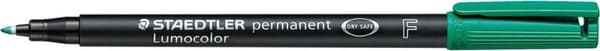 Staedtler OHP markör Lumocolor Permanent grön, fin 0,6 mm