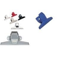 MAUL brevklemme MAULpro, metal, sort, bredde: 75 mm (21007-90) - 1 stk.