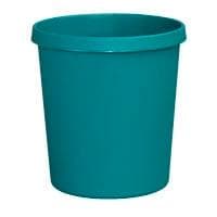 helit papirkurv H6105852 31x32cm 18l rund plast grøn (H61058-52)