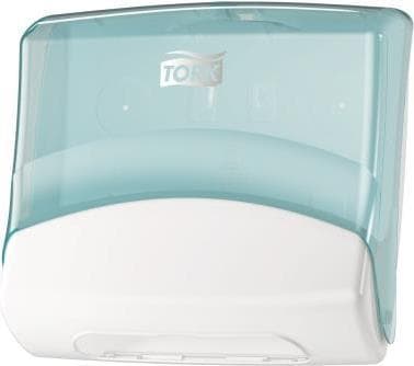 Tork 654000 pappershandduksdispenser ark Pappershandduksdispenser turkos - vit (654000)