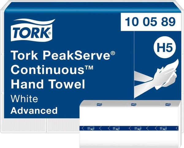TORK 100589 papirhåndklæder (L x B) 22,5 cm x 20,1 cm 1 sæt (100589)
