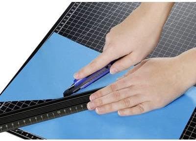 Dahle skärmatta 60 x 90 cm svart VANTAGE skärmatta A1 (74-10673-20145)