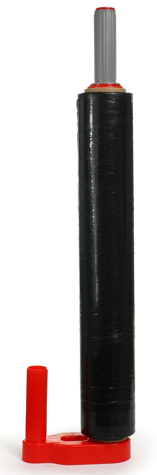 Strækfilm sort 23mic 3,0kg