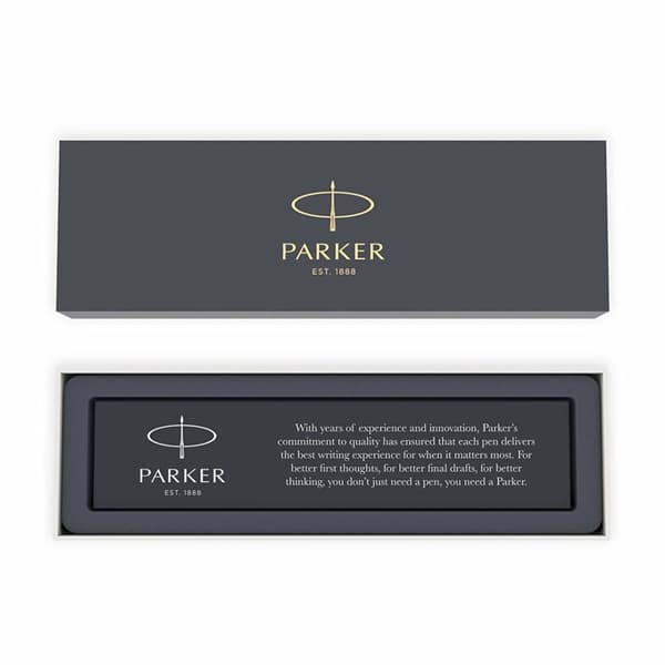 Parker 2093215 pennset Svart, Silver 2 st