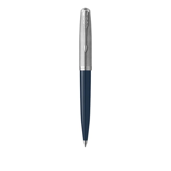 Parker 51 - klips - kuglepen med trykmekanisme - sort - 1 stk. - mellem