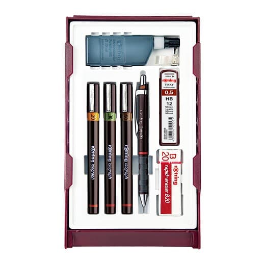 Sæt Isograph Combi College blækpen Rotring