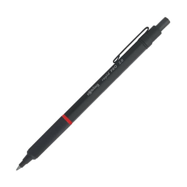 Rotring 1904260 rollerballpen med klips og udtrækkelig pen