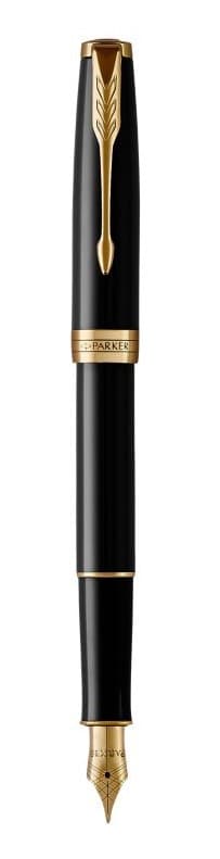 Parker Sonnet svart lack GT (M) reservoarpenna
