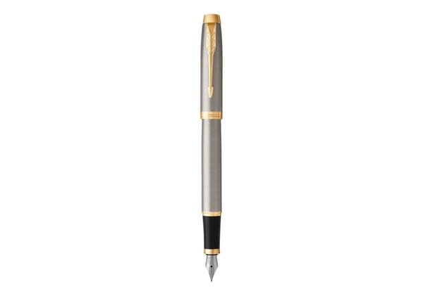 Fyldepen Parker IM Børstet Metal GT (Medium spids)