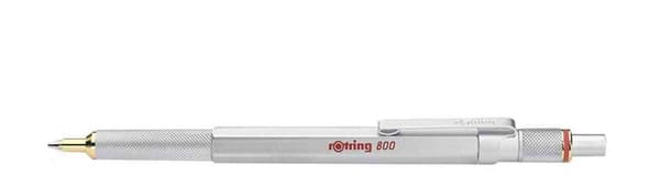 ROTRING Kulspetspenna 800 Silver, Mellansvart