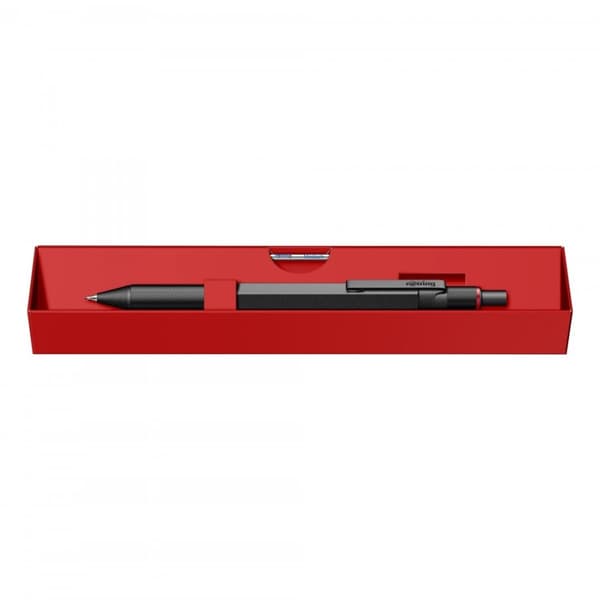 Tre-i-en pen og blyant MULTIPEN Rotring 600 sort
