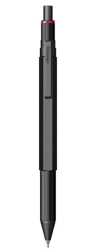 Tre-i-ett-penna och blyertspenna MULTIPEN Rotring 600 svart