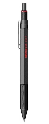 Tre-i-ett-penna och blyertspenna MULTIPEN Rotring 600 svart