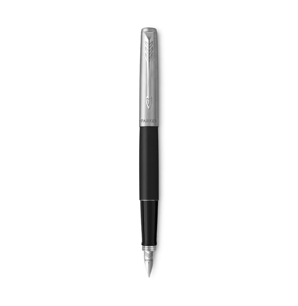 Parker Jotter reservoarpenna Svart, Rostfritt stål 1 st