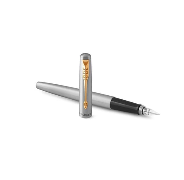 Parker Jotter fyldepen Sort, Guld, Rustfrit stål 1 stk