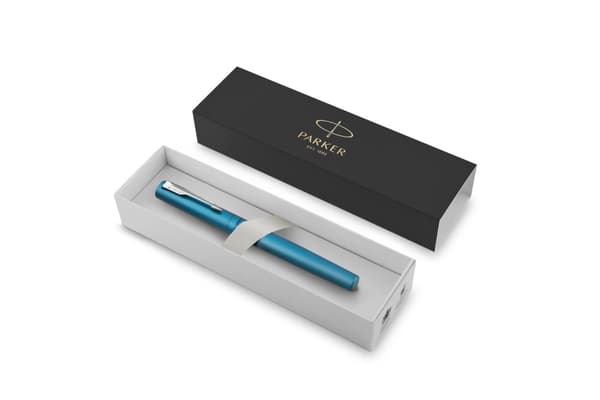 Parker Vector XL fyldepen Patronpåfyldningssystem Blågrøn 1 stk