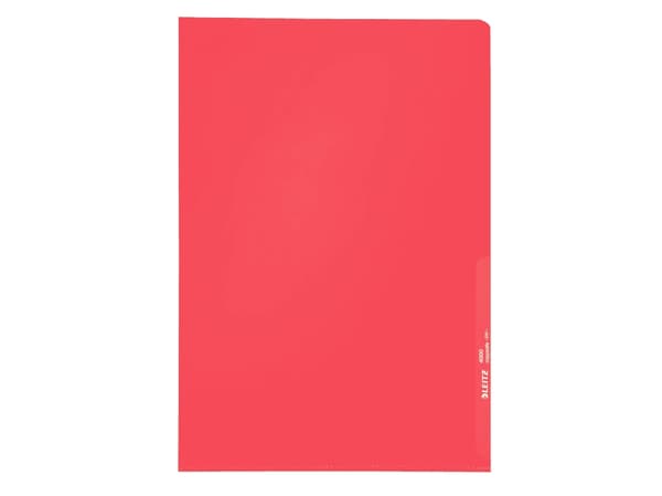 Leitz - L-formet mappe - for A4 - rød
