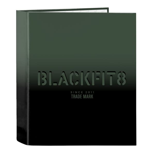 Ring binder BlackFit8 Gradient Black Military green 27 x 33 x 6 cm