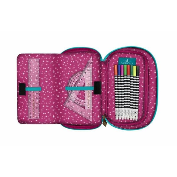 Pencil Case Gorjuss Fireworks 12,5 x 22 x 6 cm