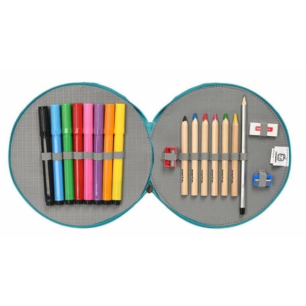 Pencil Case CoComelon Back To Class Light Blue 21 x 3,5 cm