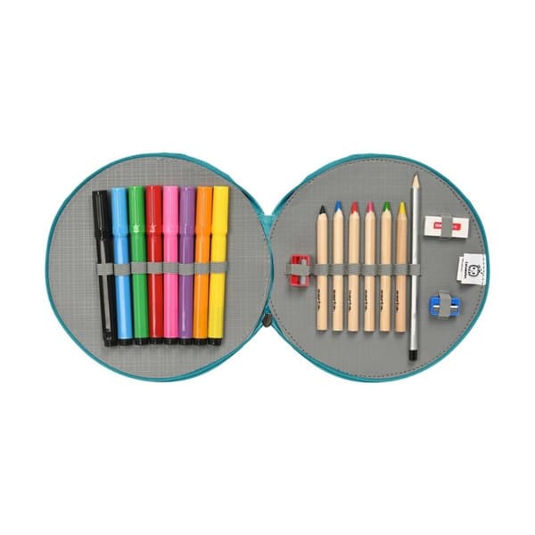 Pencil Case CoComelon Back To Class Light Blue 21 x 3,5 cm