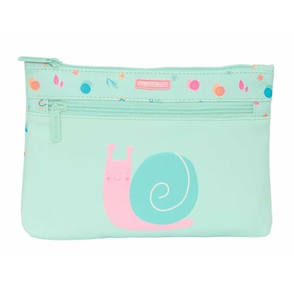 Holdall Safta Turquoise 23 x 16 x 3 cm Snail