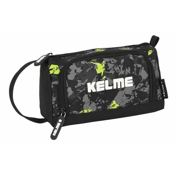 Holdall Kelme Jungle Black Grey Lime 20 x 11 x 8,5 cm 32 Pieces