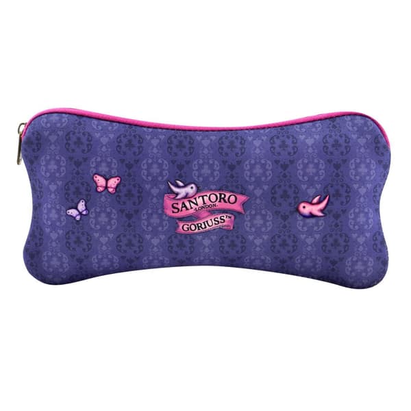 Holdall Gorjuss Cheshire Cat Blue Purple