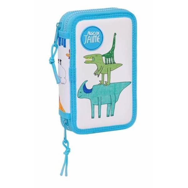 Double Pencil Case Algo de Jaime 12,5 x 19,5 x 4 cm