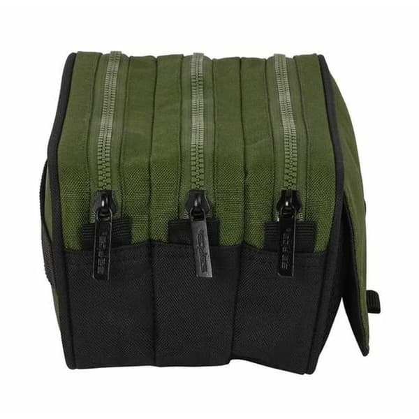Triple Carry-all Safta Dark Forest Green 21,5 x 10 x 8 cm